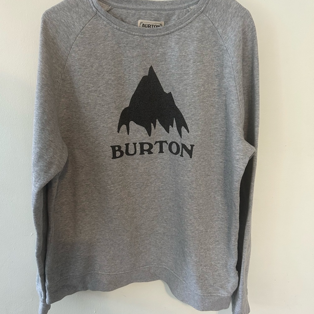Burton Heather Gray Pullover Adult Large